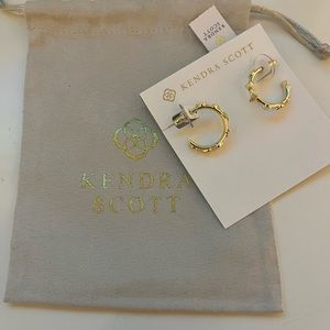 Kendra Scott Beatrix Small hoop earrings in gold